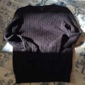 JCREW cable sweater